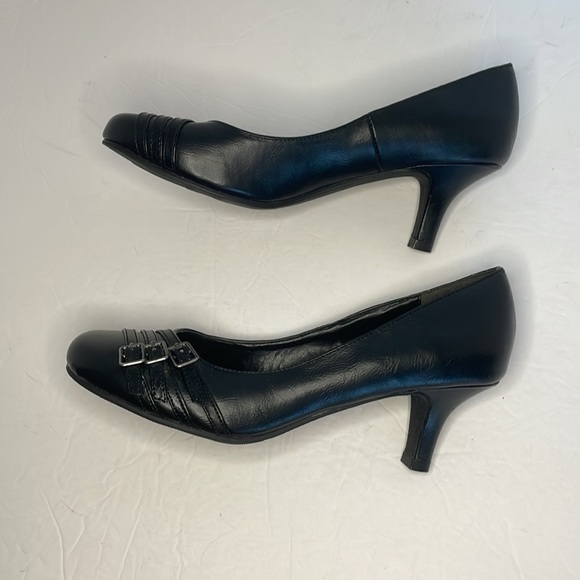 George black 3 buckle top heel women’s size 8 - Picture 2 of 11